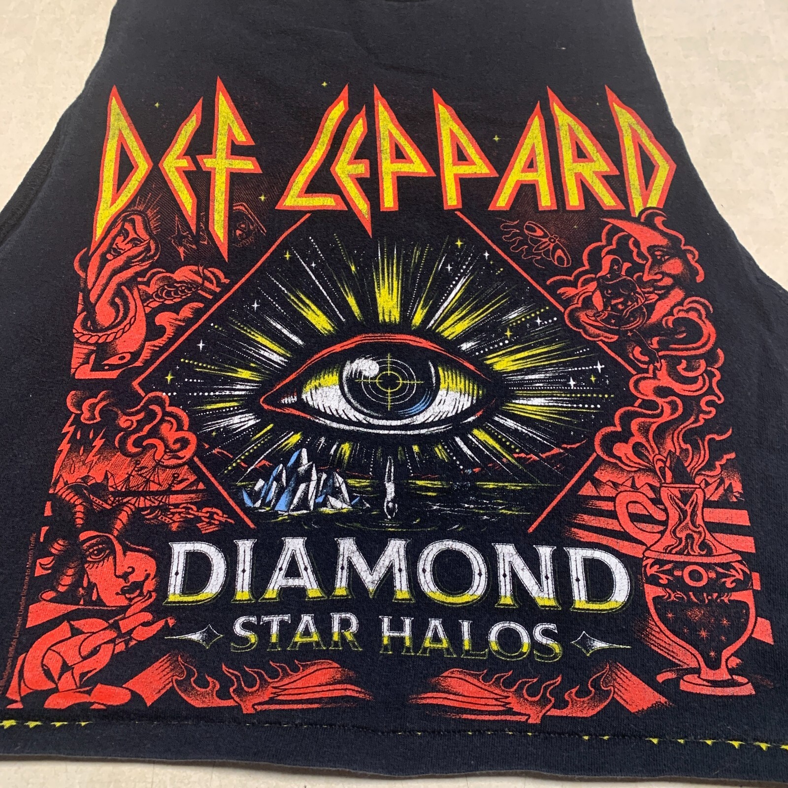 Def Leppard Diamond Star Halos The Stadium Tour 2022 Women’s Tank Top Double Sid gallery