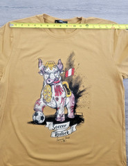 Peruvian Design Shirt Unisex Size M *** Pucara Bull Torito – Peruvian Cotton