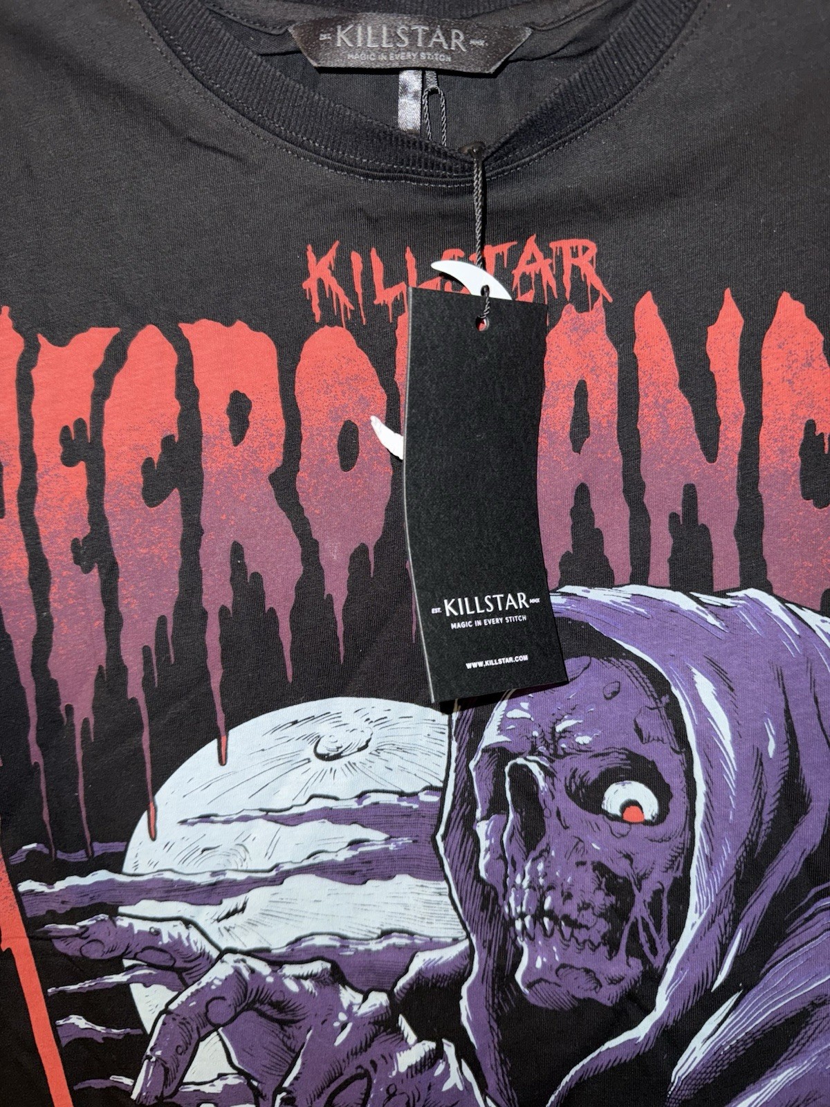 Killstar Unisex Necromancer T Shirt Size L NWT gallery