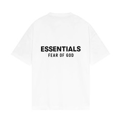 Fear of God Essentials Classic Tee ‘Bright White’ S Size Oversized T-Shirt SS25