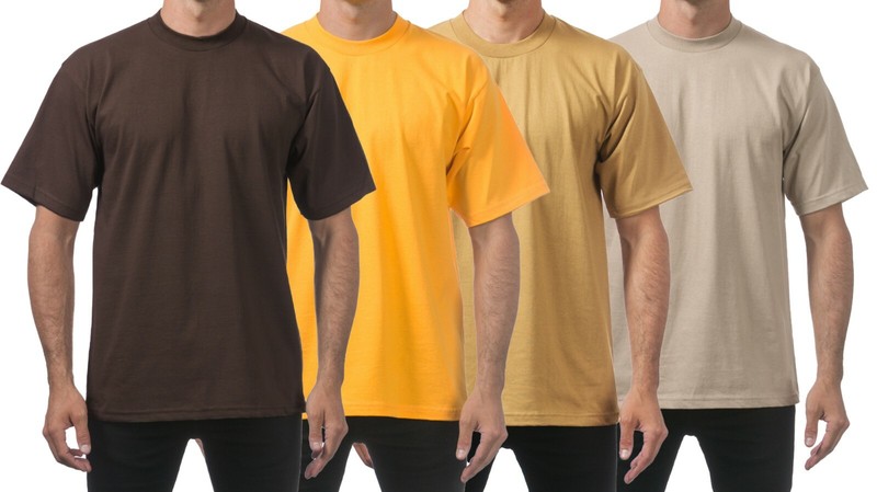 T-Shirts Short Sleeve Tees Heavyweight Shirts Solid BIG TALL Oversize UP TO 10XL gallery