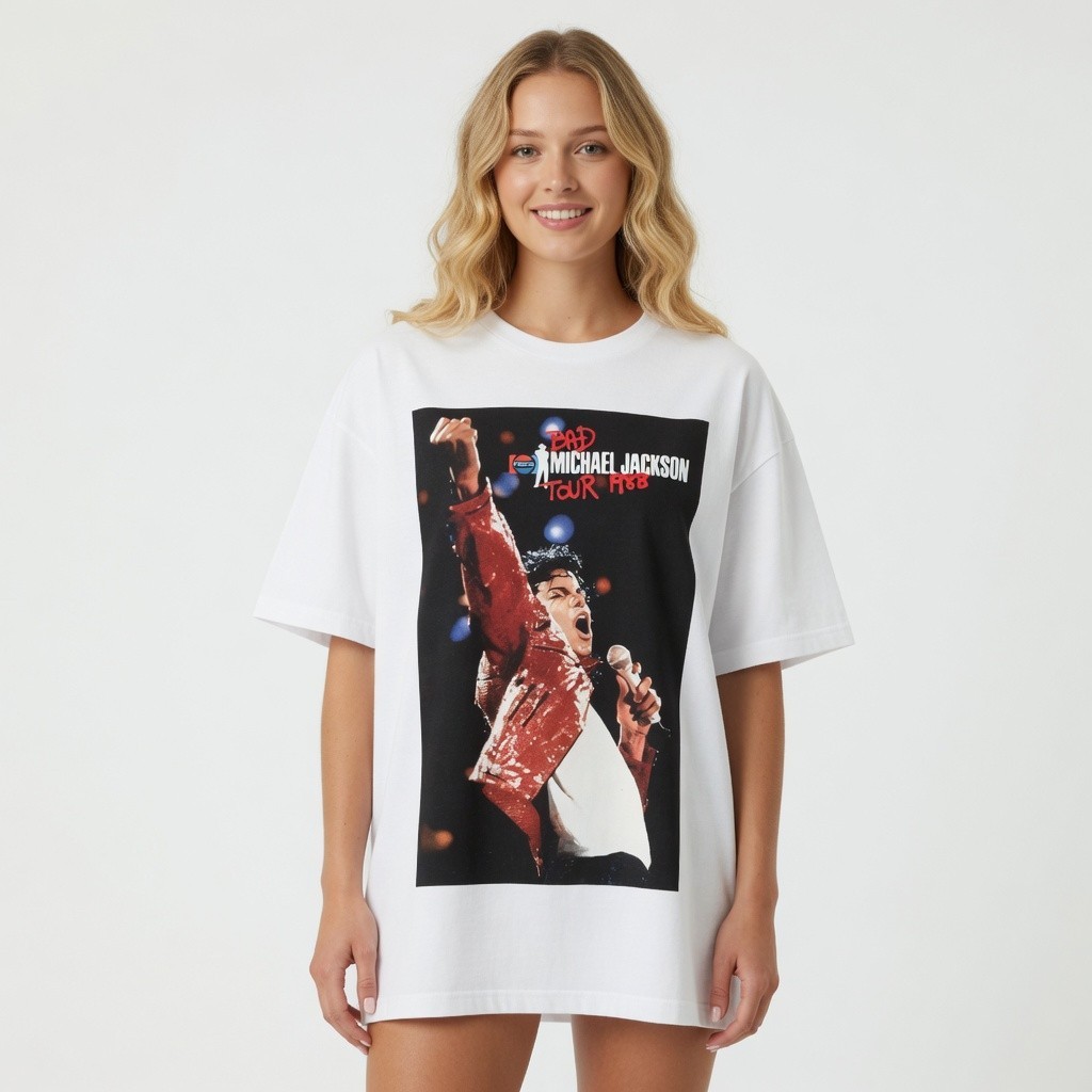 Vintage 80s Pop Music Tour Inspired Graphic T Shirt Retro Fan Tee gallery