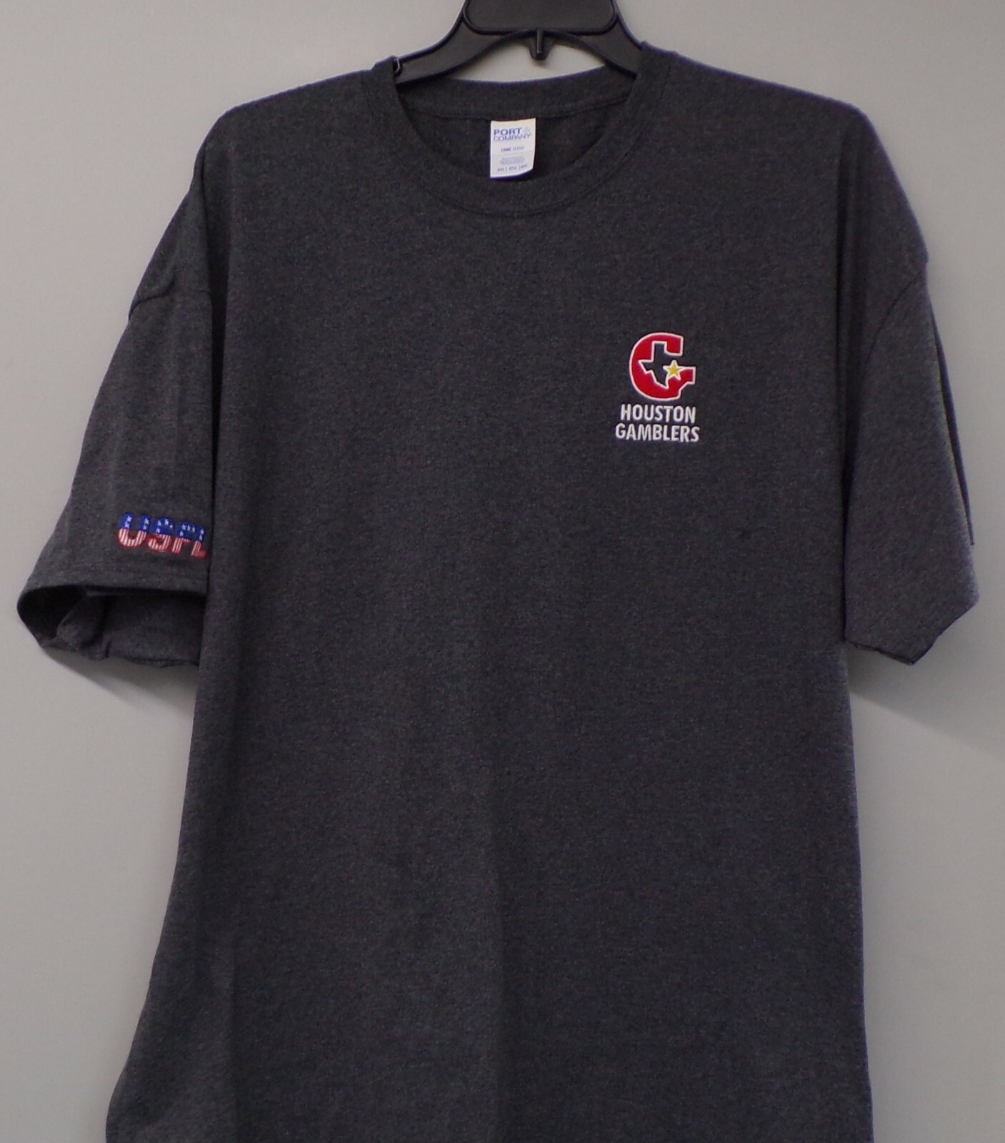 Houston Gamblers USFL Football Embroidered T-Shirt S-6XL, LT-4XLT Roughnecks gallery