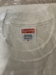 Supreme Crew 96 Tee White’ (Clip Tee) Size Small SS24 Authentic Brand New Sealed
