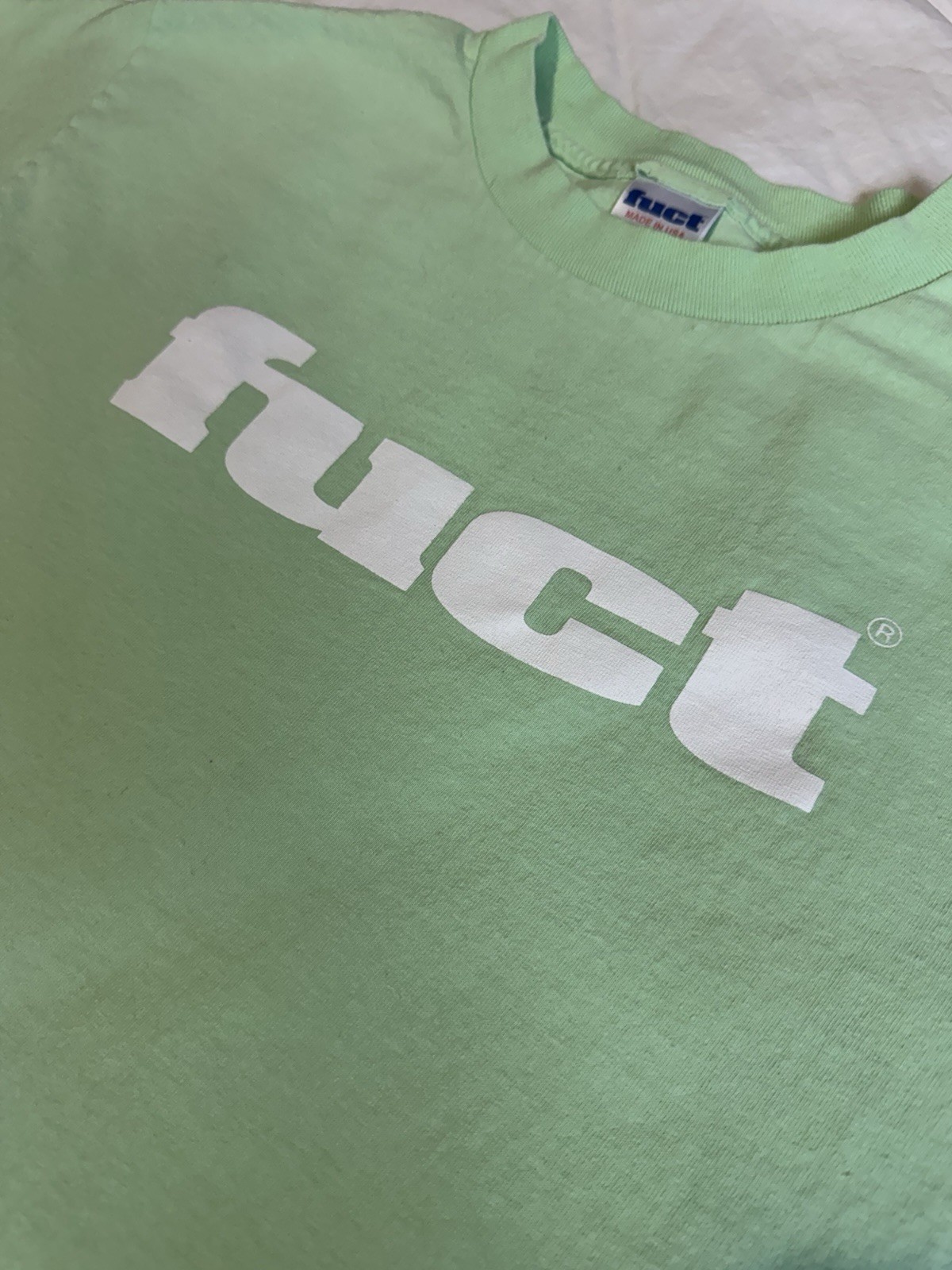 Fuct Tshirt, Og Logo, Mint Green Small gallery