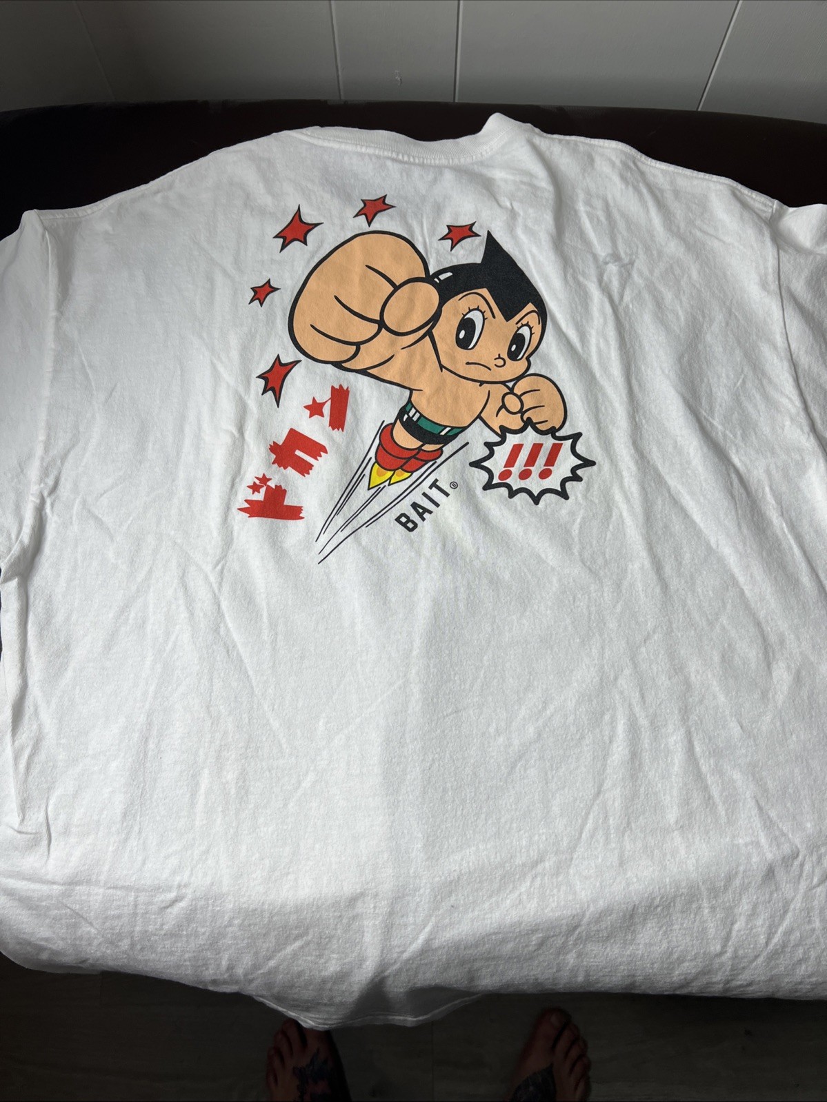 BAIT X Astro Boy Pocket T Shirt 2xl EUC Streetwear Seattle Collab Denver gallery