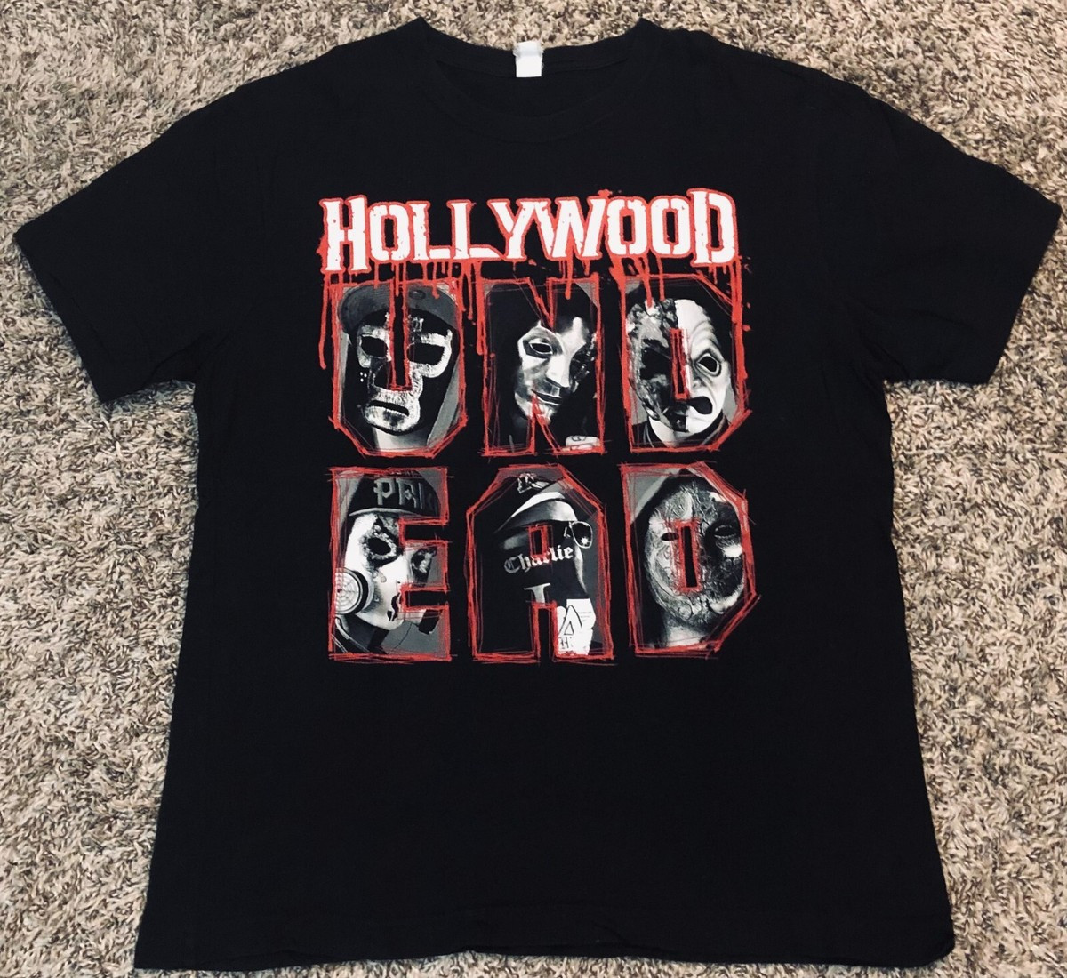 Hollywood Undead From The Underground Concert Tour T Shirt Black All Size AM803 gallery