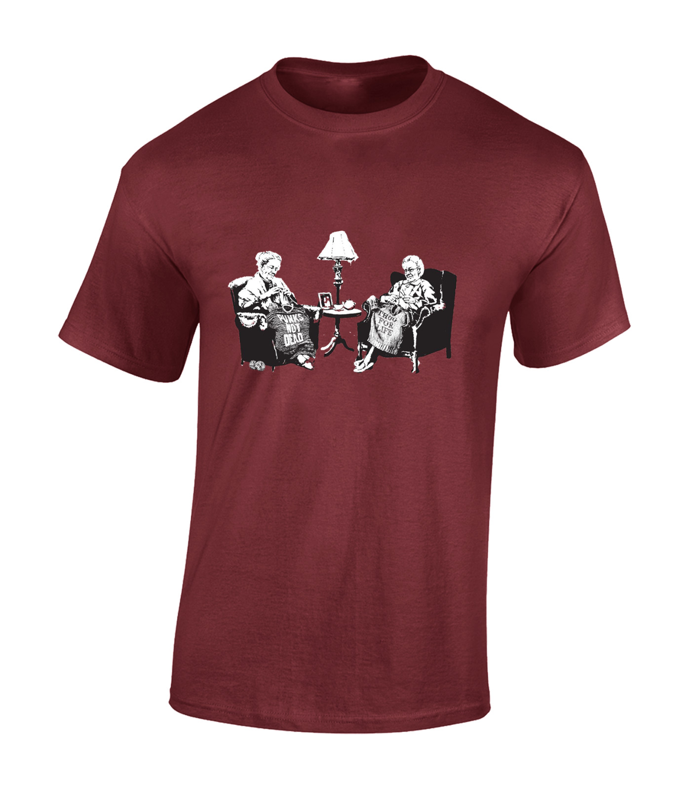 PUNK GRANNY BANKSY MENS T SHIRT MUSIC CLASSIC 80'S 90S RETRO DJ FUNNY TOP gallery