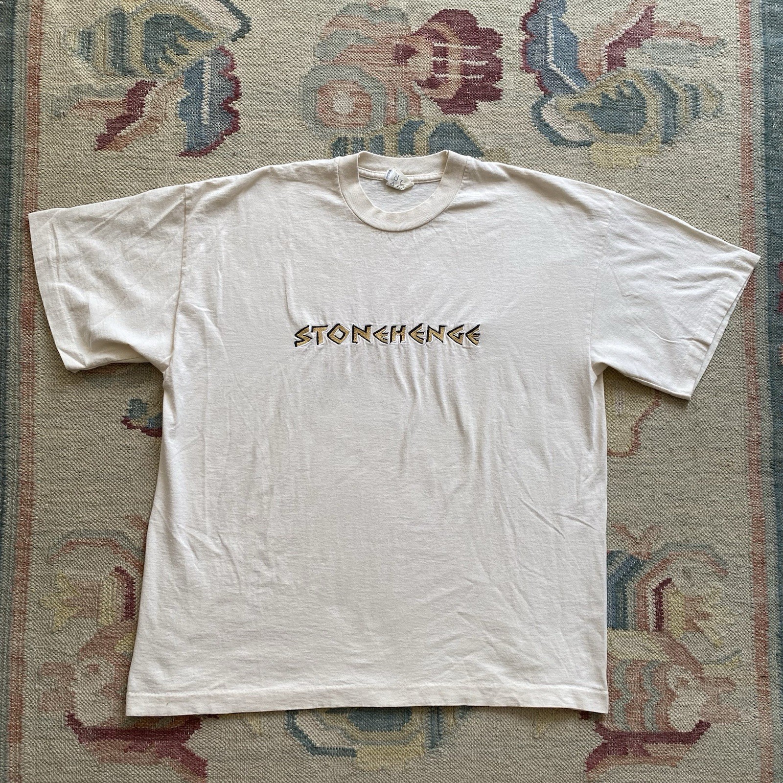 Vintage Y2K Stonehenge T Shirt One Size Fits All 100% Cotton Stuart Morris gallery