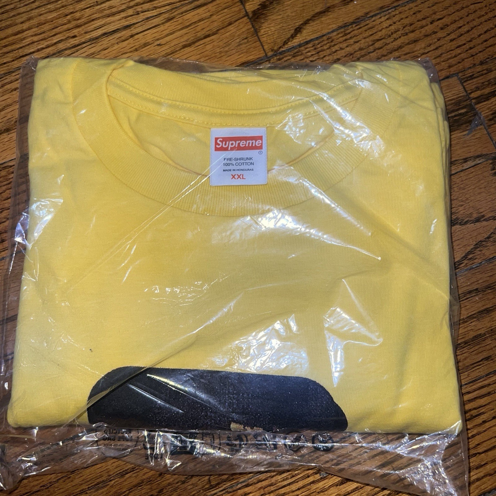 In-Hand Supreme Wu Tang Clan Rza Tee Yellow Size: XXL gallery