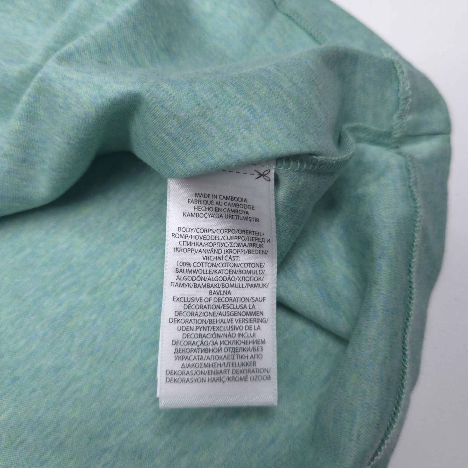 Polo Ralph Lauren Soft Cotton T-Shirt Mens 2XL XXL Custom Slim Celadon Heather gallery