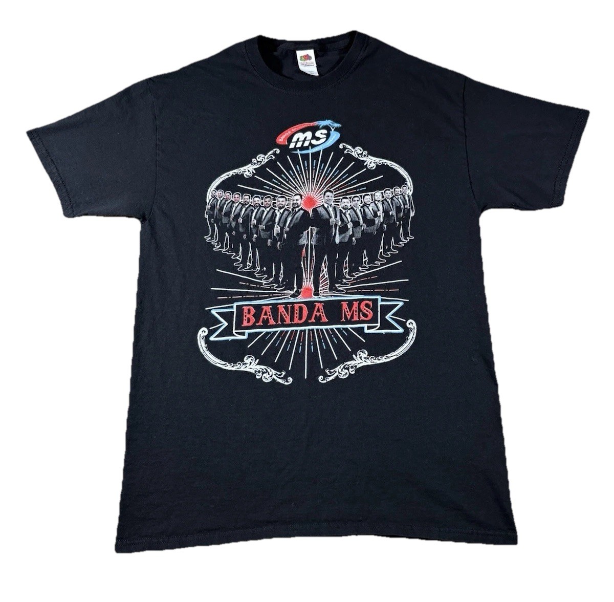 2023 Banda MS Sinaloense De Sergio Lizarraga T Shirt • Adult Size Medium