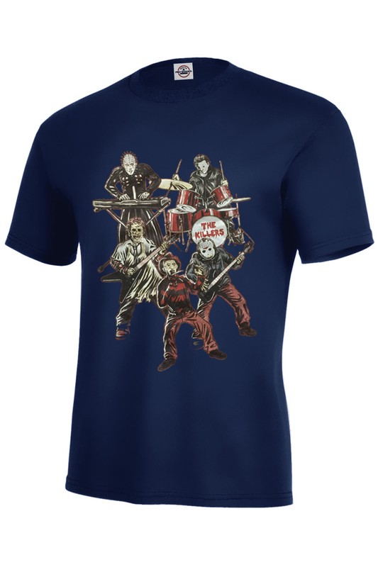 THE KILLERS T-SHIRT MUSIC BAND MOVIE VILLAINS FUNNY,SIZE S-5XL,KIDS S6-8-XL18-20