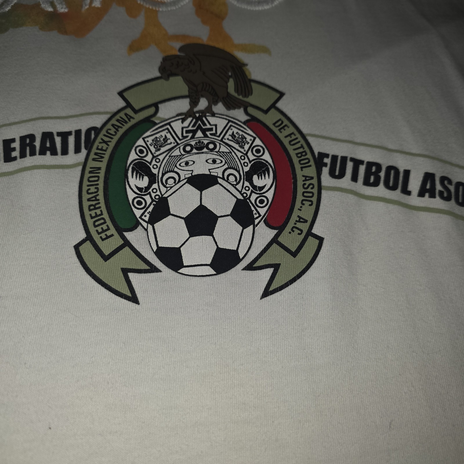 Vintage Nike Mexico BRS Tee Size XXL Blue Ribbon Sports 3D Mexican Football RARE gallery