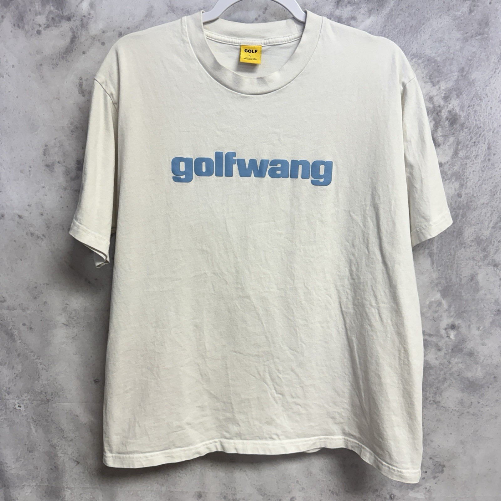 Golf Wang T Shirt Mens Large White Short Sleeve Skater Grunge gallery