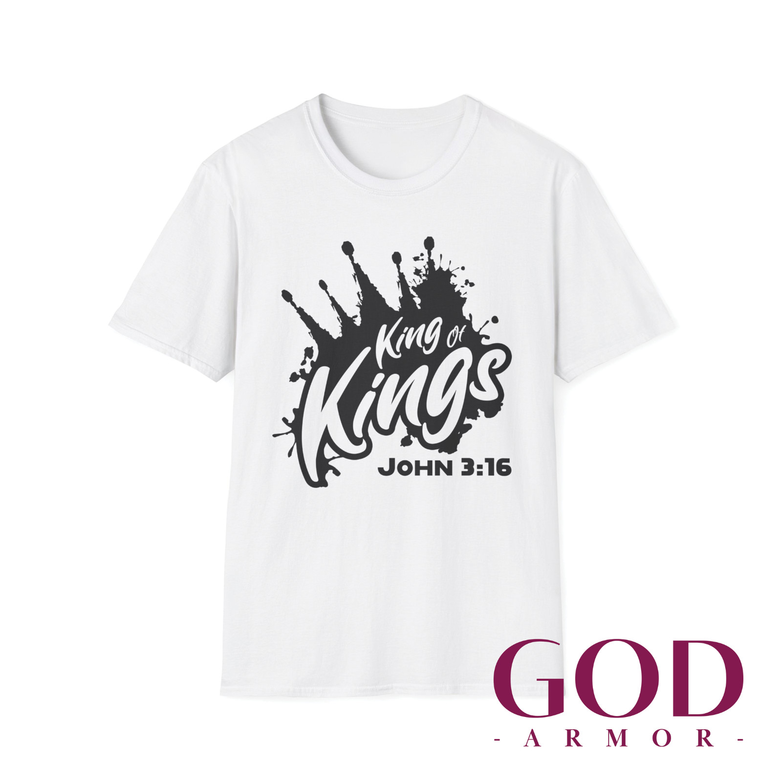 King Of Kings OD Unisex T Shirt Christian Religious Bible Faith Christ Gift Tee gallery
