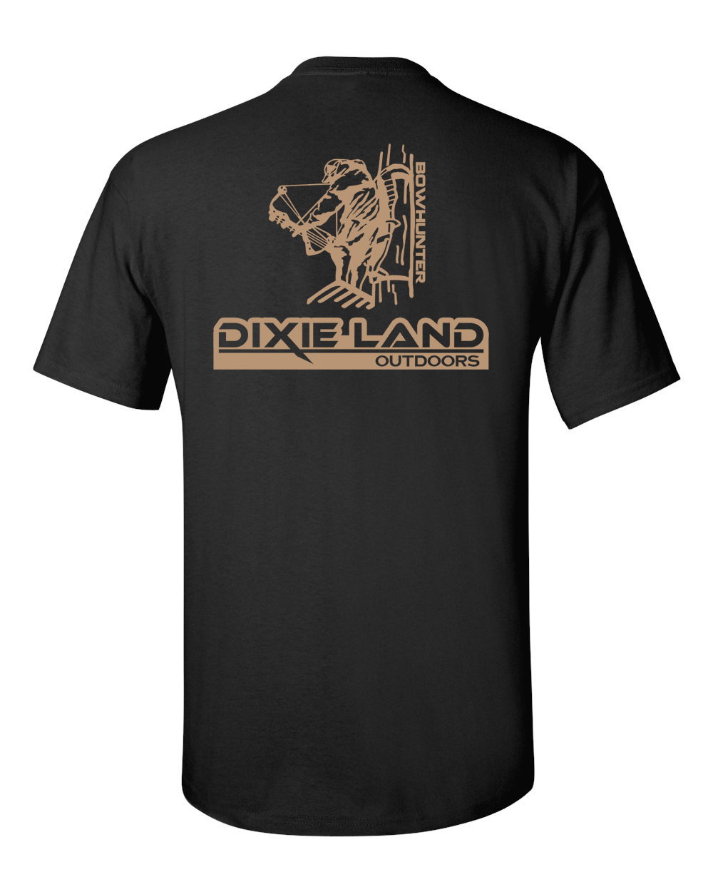 Dixie Land Outdoors Bowhunter hunting tshirt treestand compound bow broadhead gallery