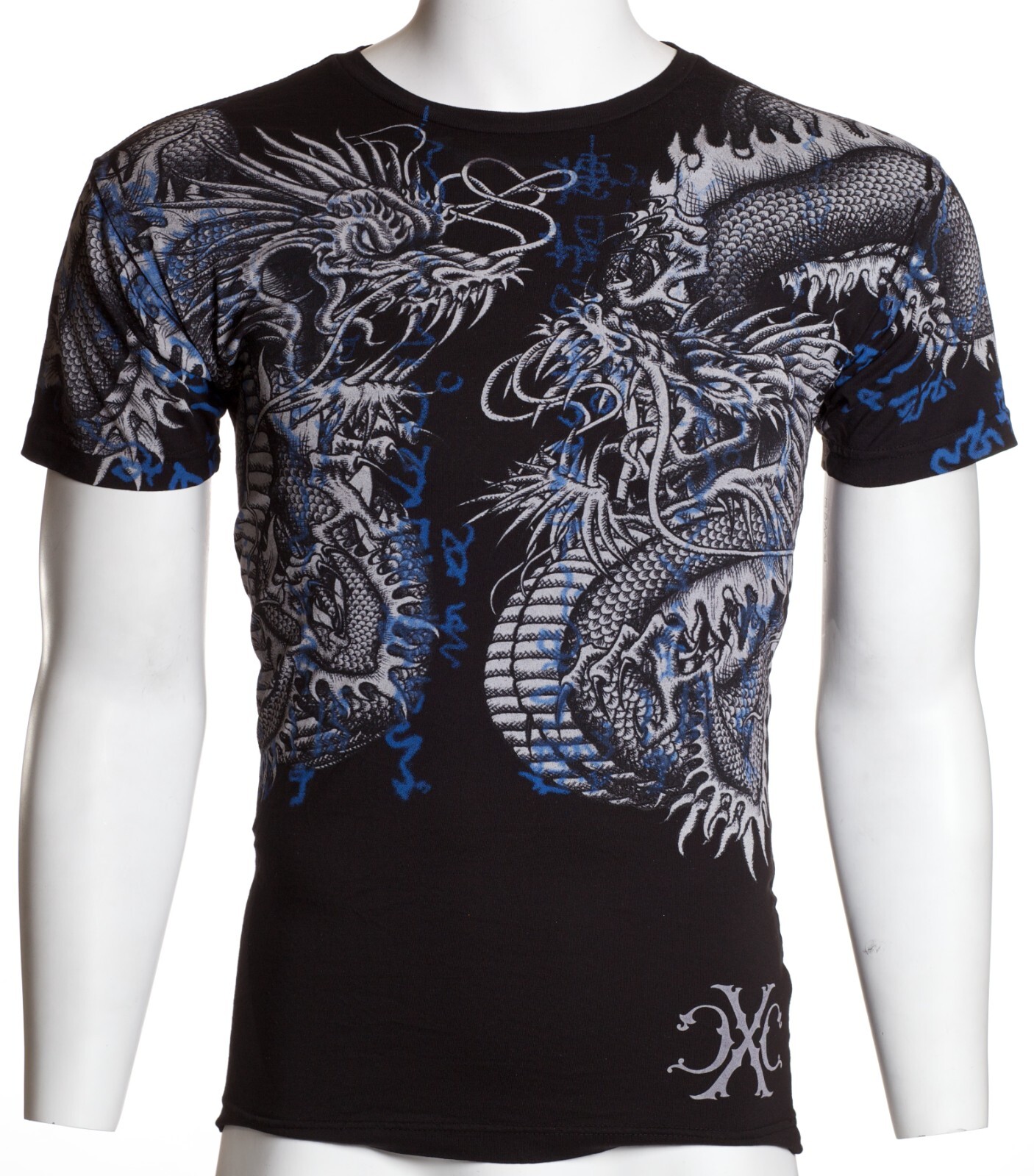 Xtreme Couture By Affliction Men's T-Shirt Double UP Biker Black Tattoo S-5XL gallery