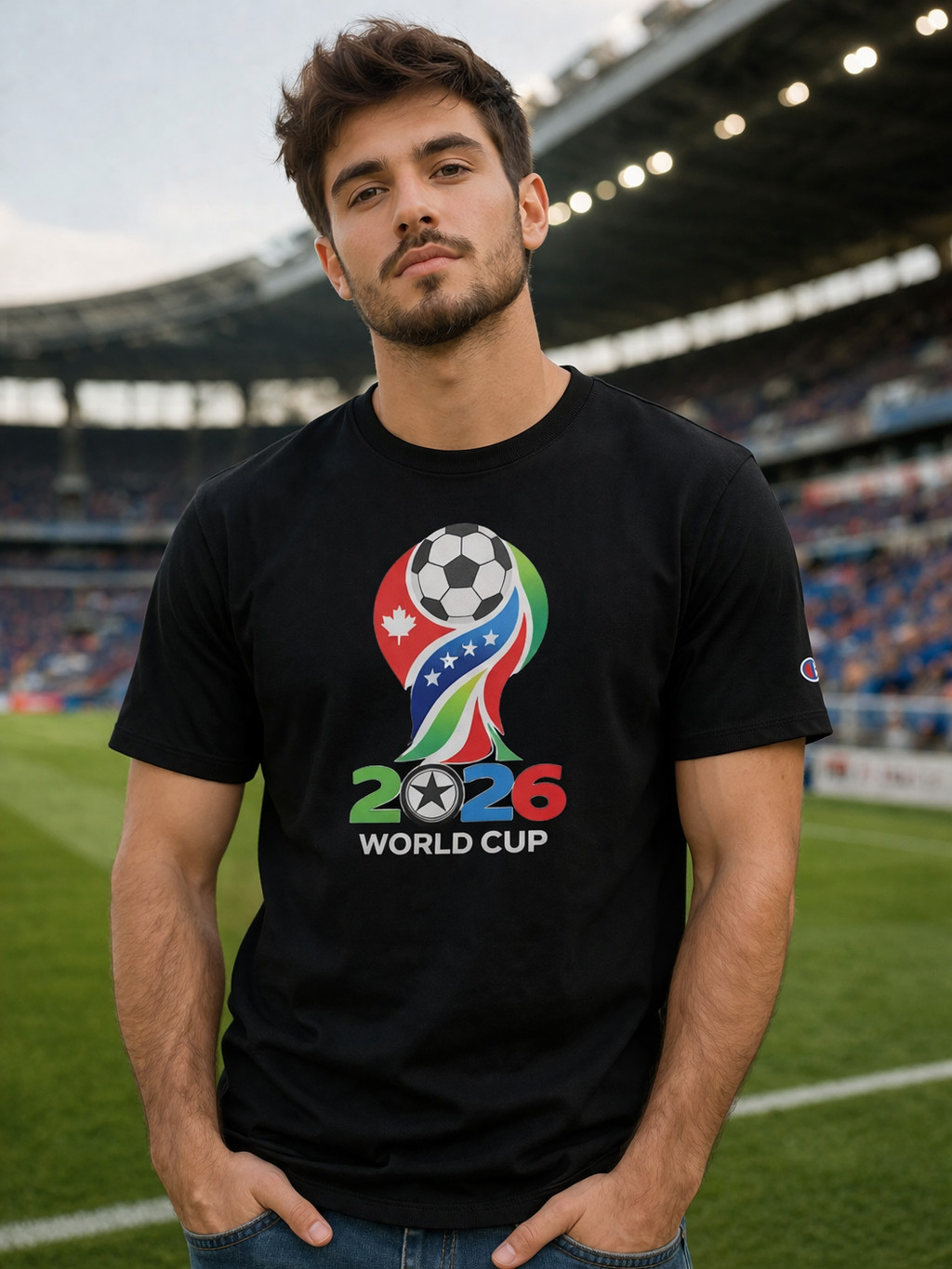Fifa World Cup 2026 TShirt Soccer Graphic Tee USA Football Fan Customizable gallery