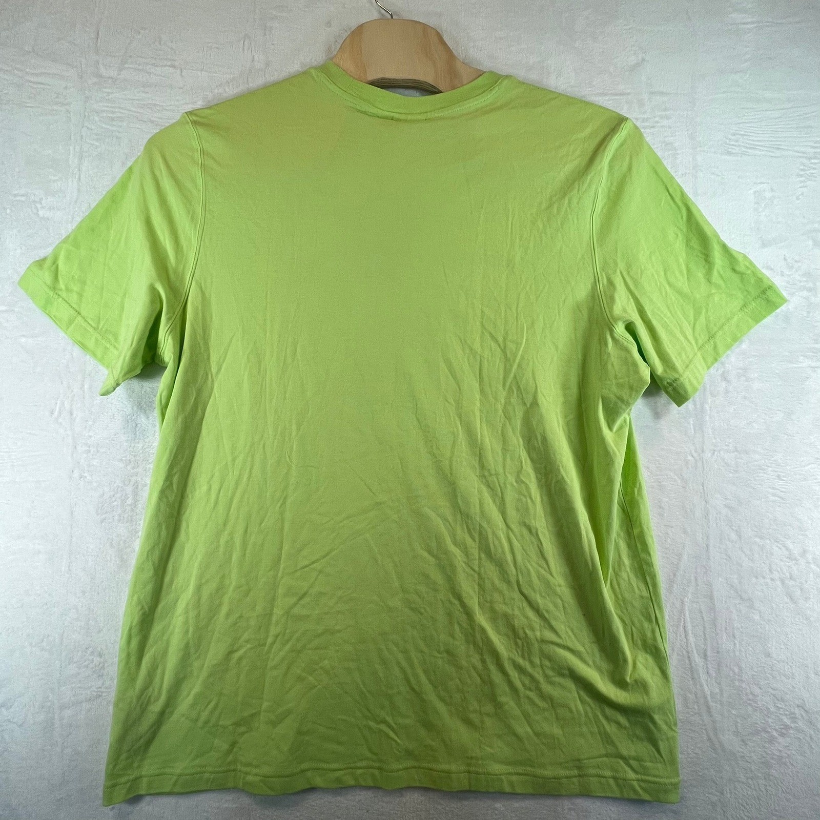 Adidas Essential Tee Mens 2XL Pulse Lime Green Trefoil Logo IL2520 NWT gallery