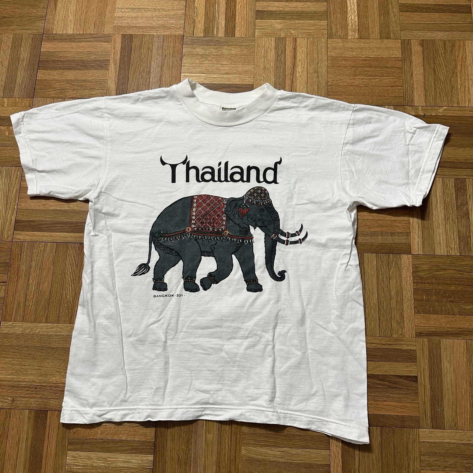 Vintage Thailand Tee 1990s Large gallery