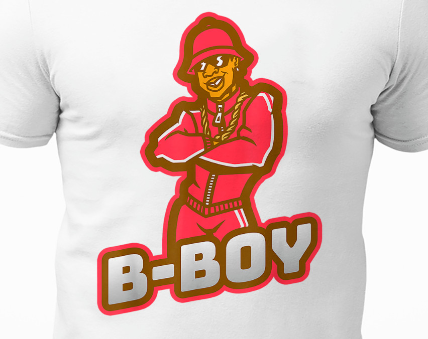 B-Boy 90s Old School Hip Hop 80s Breakdance Cool Dancer - Men's T-Shirt gallery