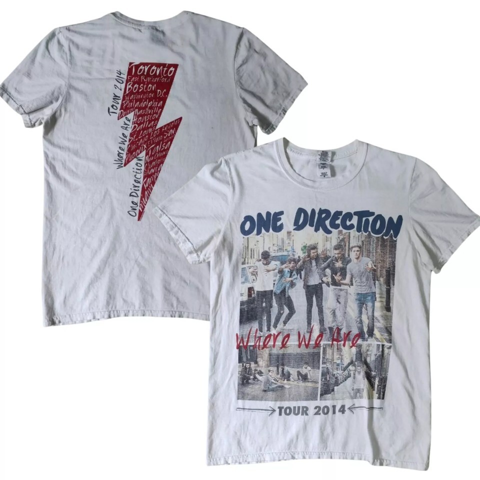 New 1D One Direction Tour 2014 Cotton Unisex All Size T-Shirt AR350 gallery