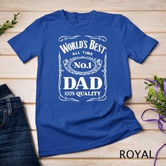 World´s Best No. 1 Dad – Daddy – Father – Gift T-Shirt Unisex T-shirt
