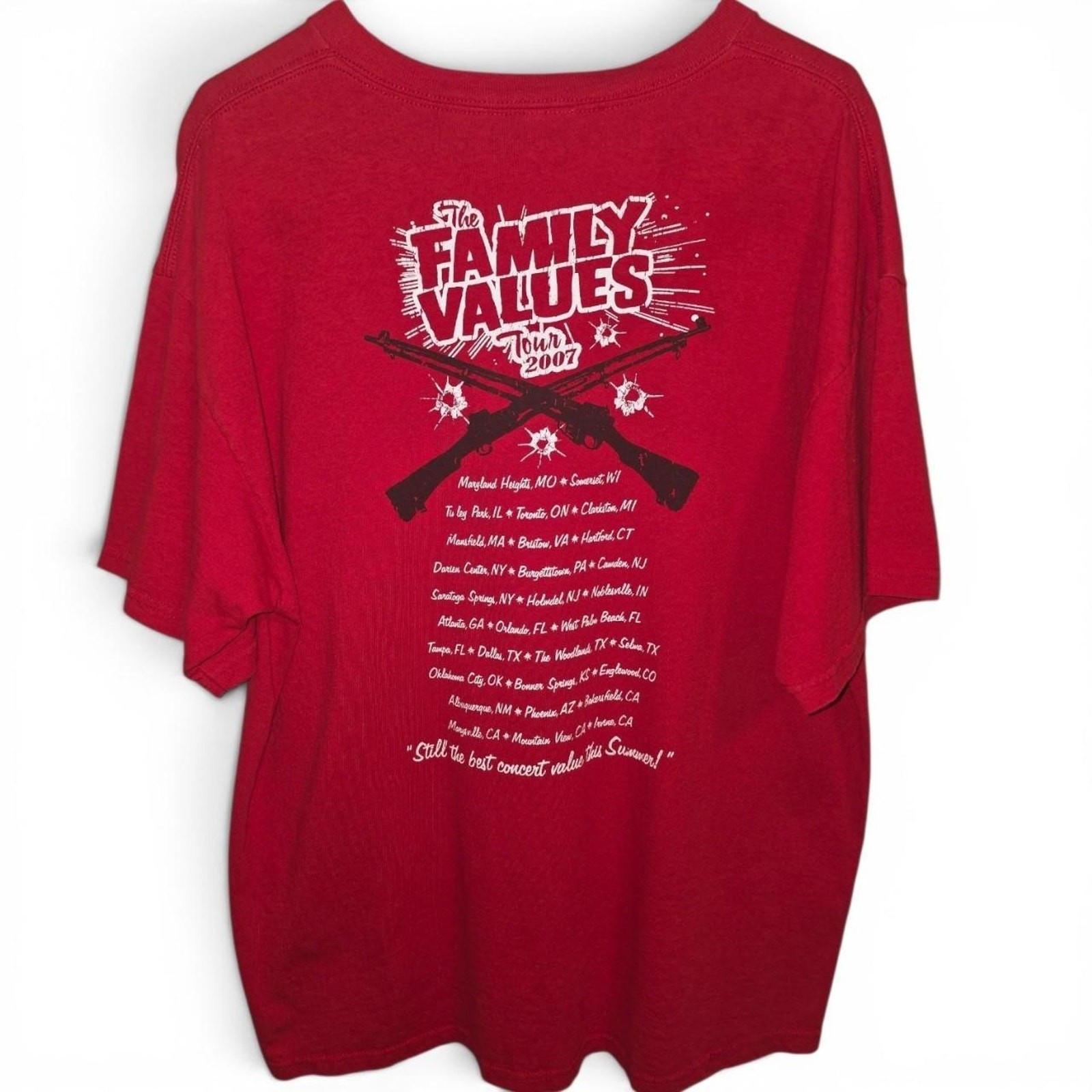 The Family Values Tour 2007 Band Tee gallery