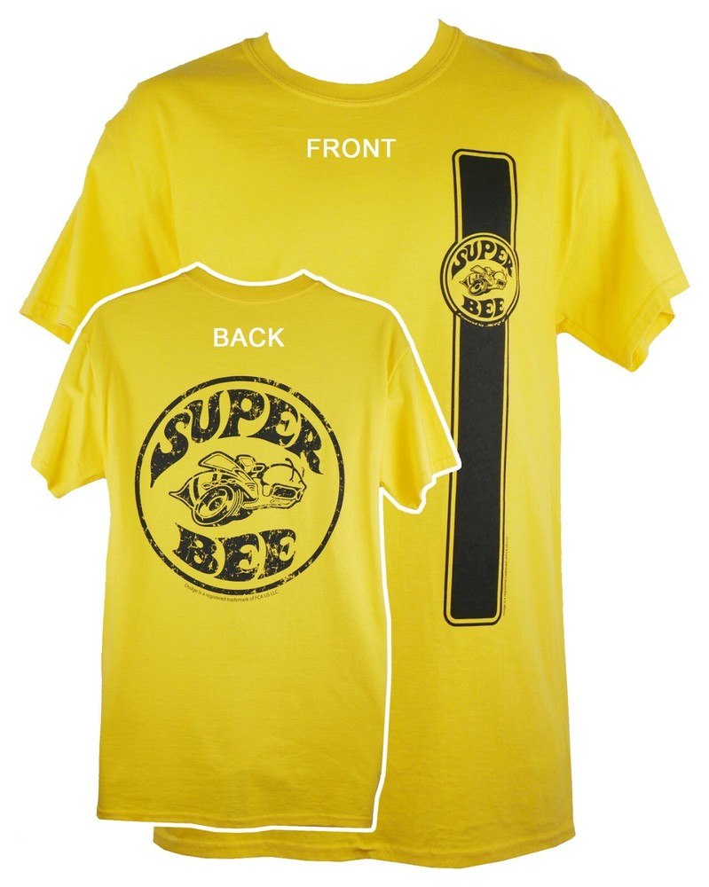 David Carey Dodge Super Bee Logo 60s 70s Automobiles Muscle Cars T Shirt 48207