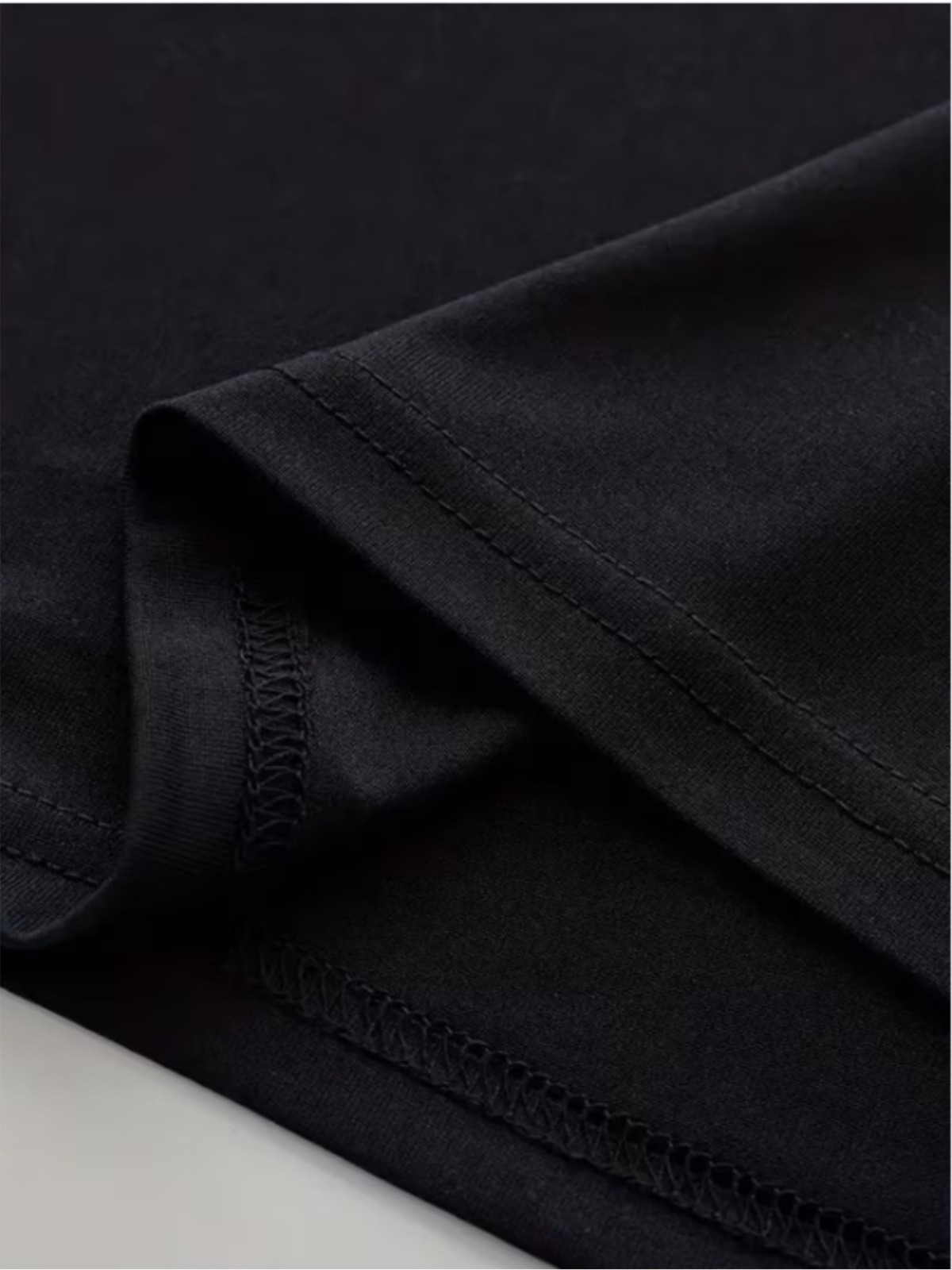 Unisex Crew Neck Casual T-Shirt Comfortable Stretch Fabric Summer Wear❀ gallery