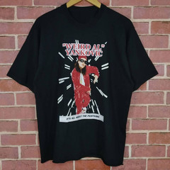 Classic Weird Al Yankovic Black full size Unisex Cotton t-shirt CH031