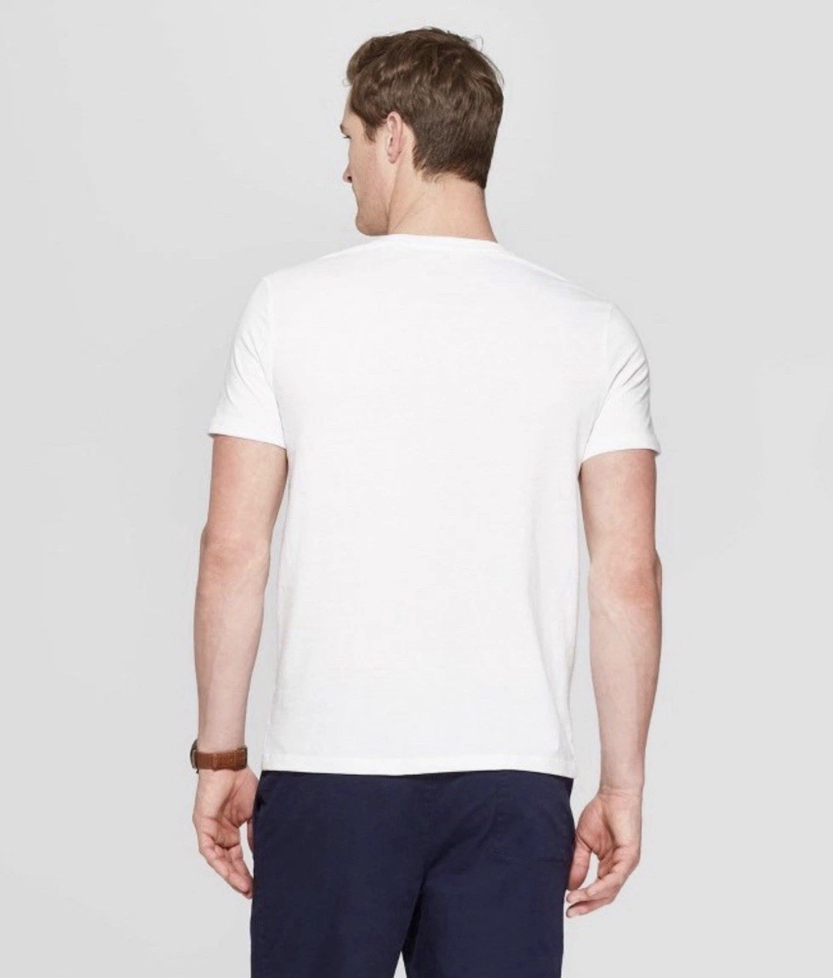 Goodfellow & Co. T-Shirt NEW Target Mens White V-Neck Shirt Cotton Blend XXL 2XL gallery
