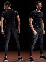 2026 Men’s Compression T-Shirt Quick Dry Athletic Gym Fitness Running Top Gift