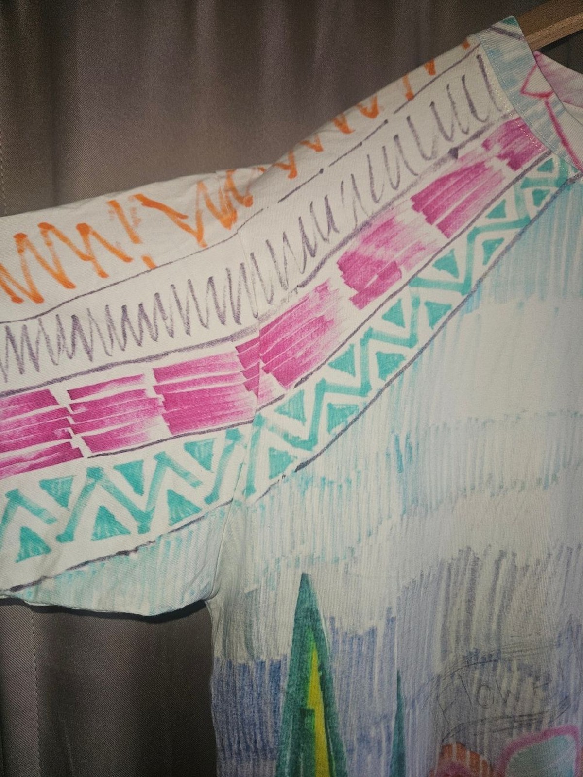 Teddy Fresh Multicolor Hand-Drawn Graphic Tee gallery