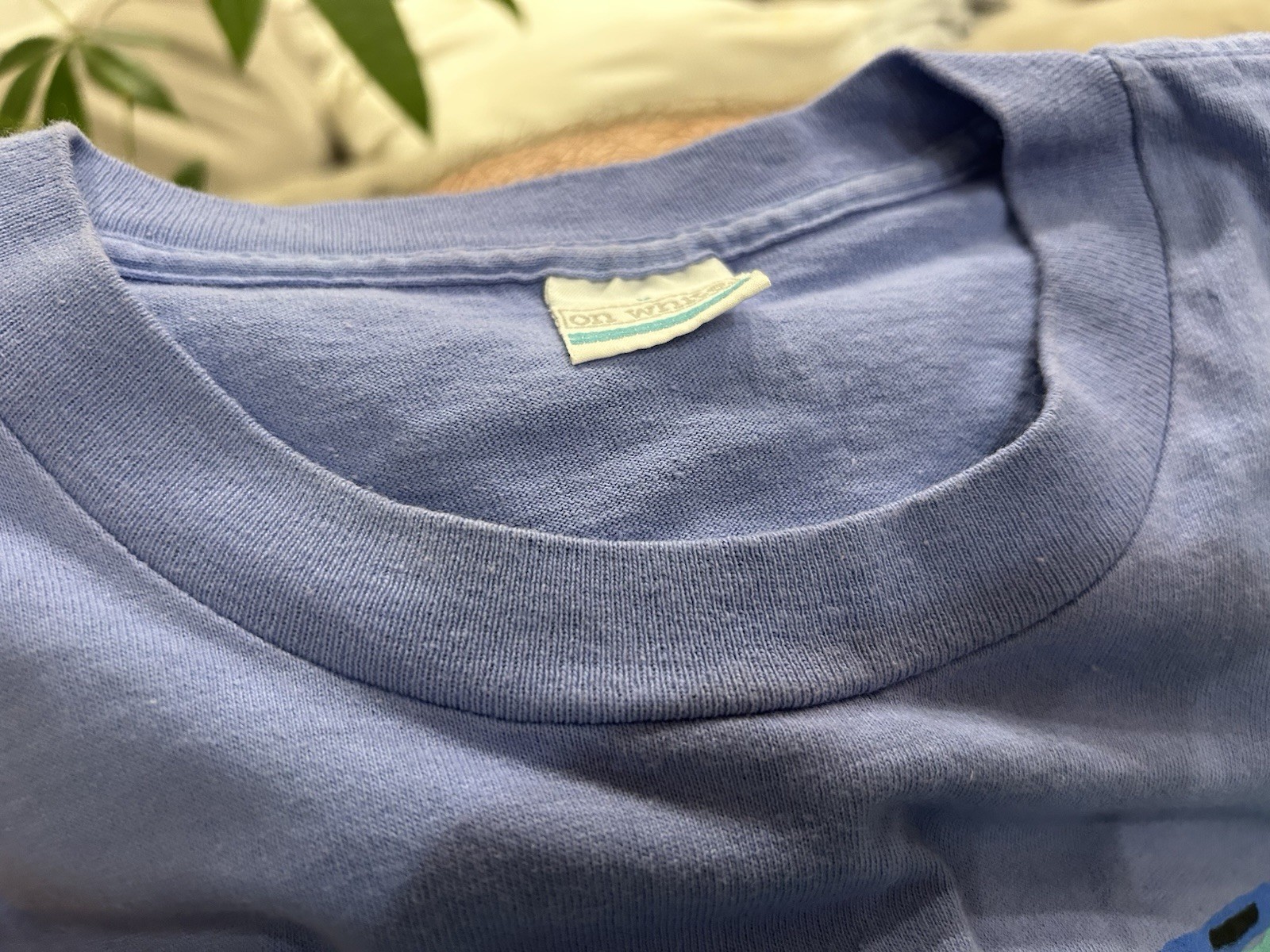 Vtg Monterey Bay Aquarium Tropical Fish T-shirt Blue Large Retro Tee Sea Life gallery