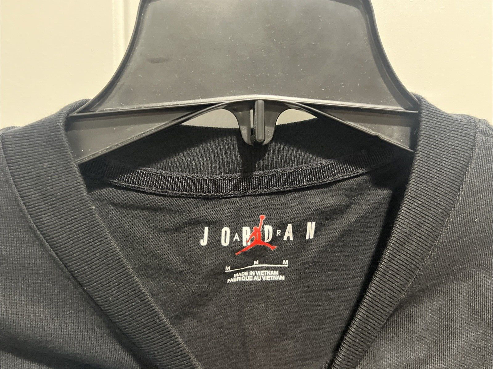 Nike Men's Air Jordan x J Balvin Short Sleeve T-Shirt Black DR2962-010 SZ Medium gallery