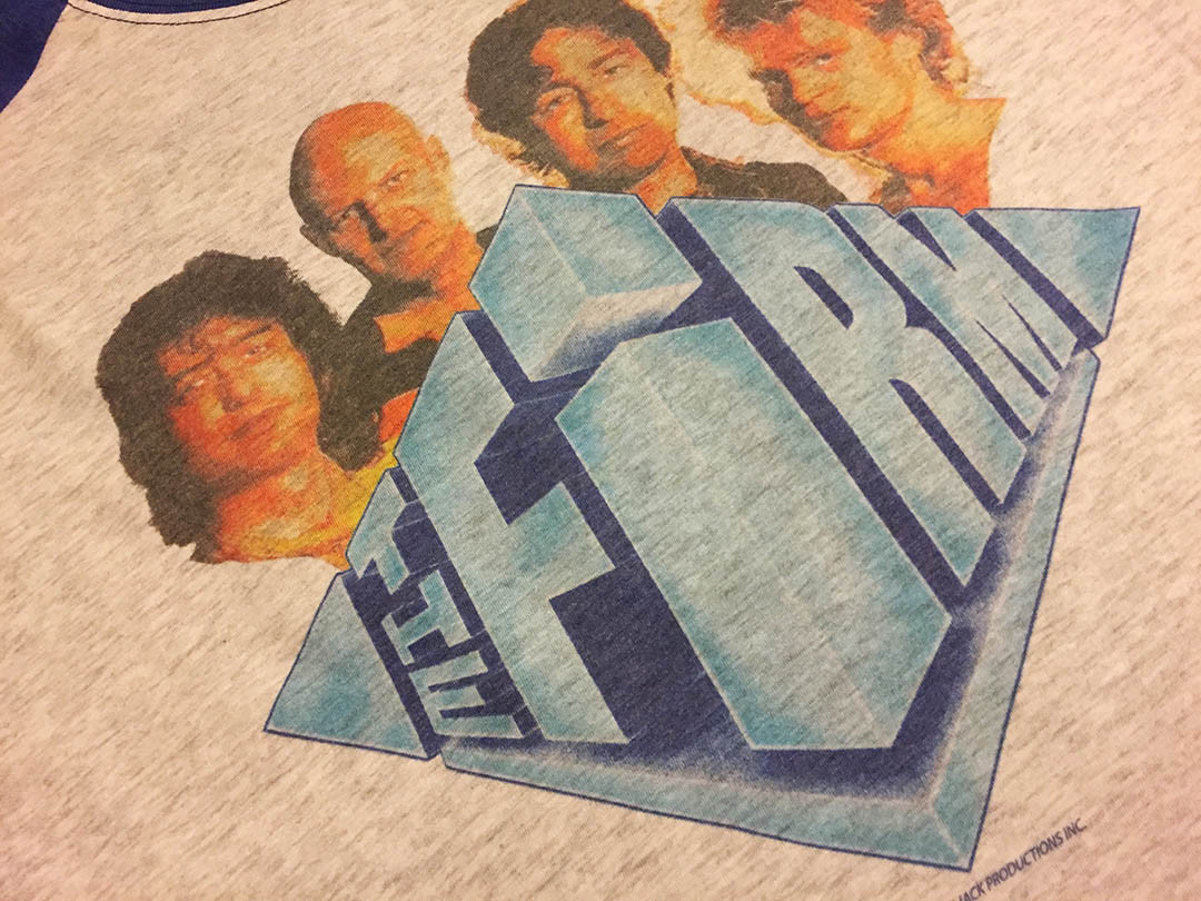 Firm Vintage 1985 Tour jersey Tee T-SHIRT FREE SHIP USA Jimmy Page Radioactive gallery