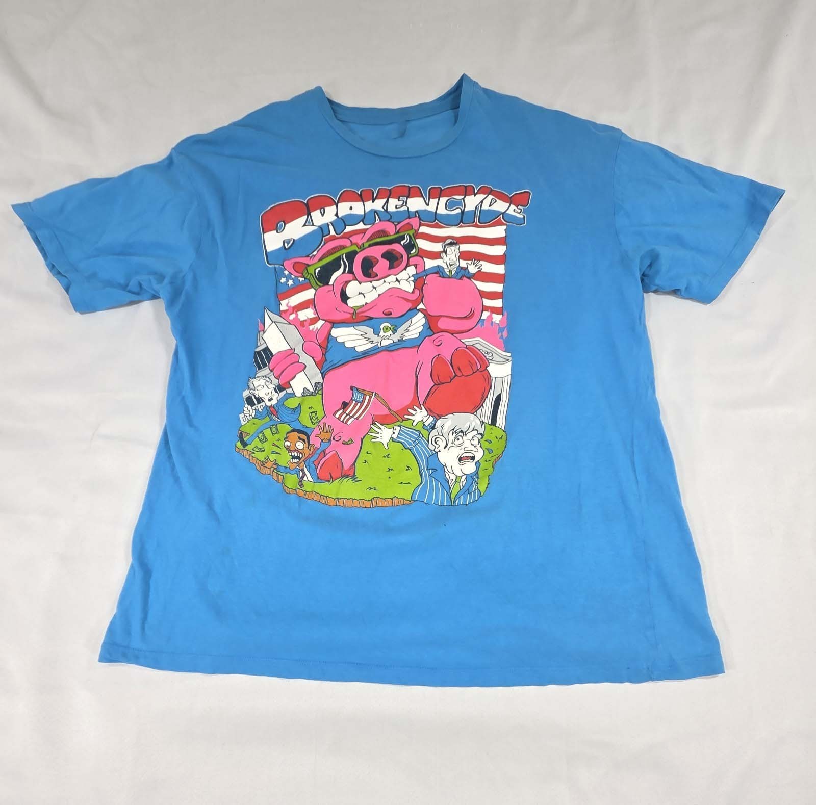 Brokencyde Pig Short Sleeve Unisex Cotton T-shirt Size S-5XL BT1568 gallery