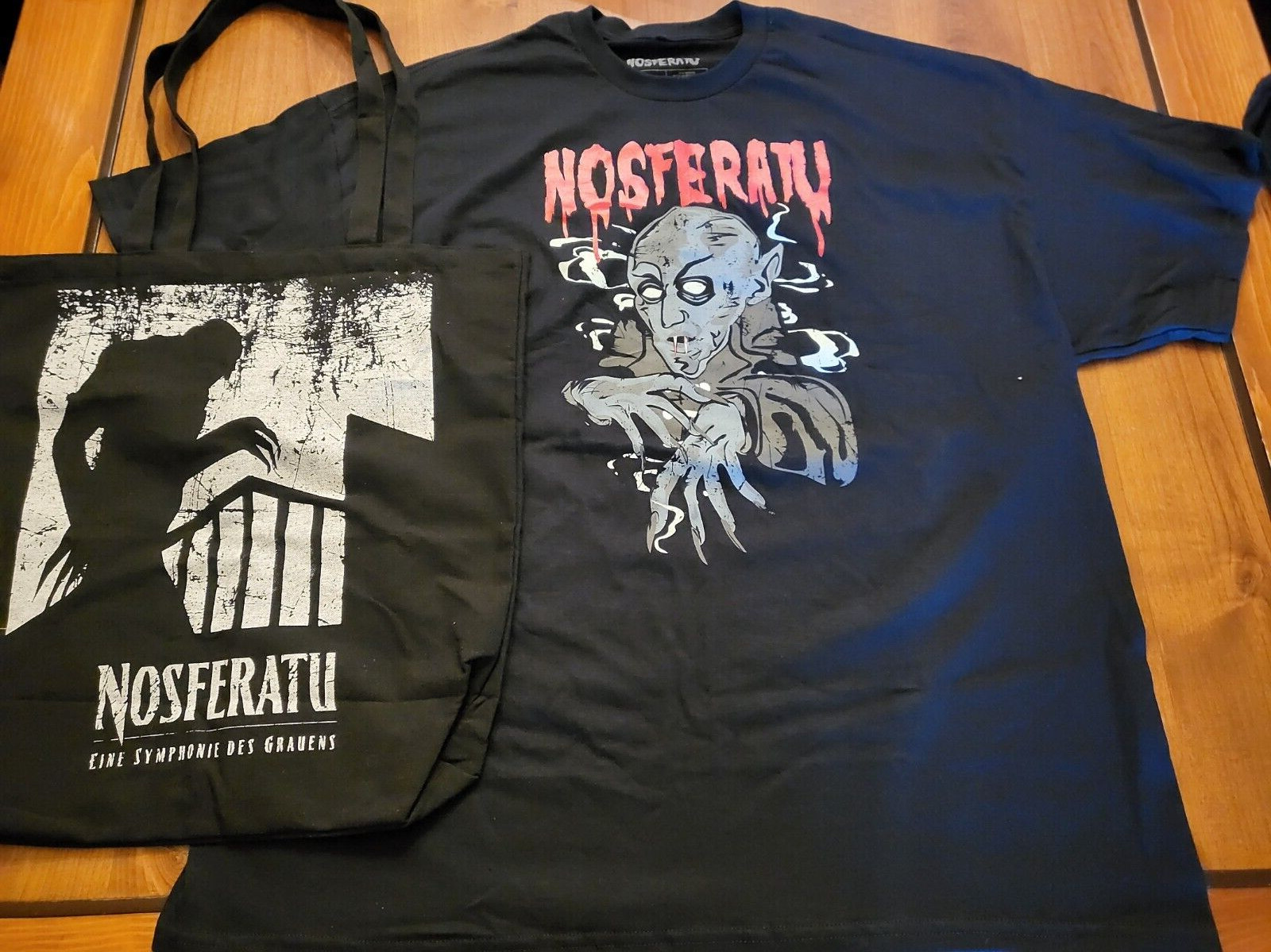 NEW Nosferatu T-Shirt 2XL+ Tote Bag Loot Fright Crate Exclusive