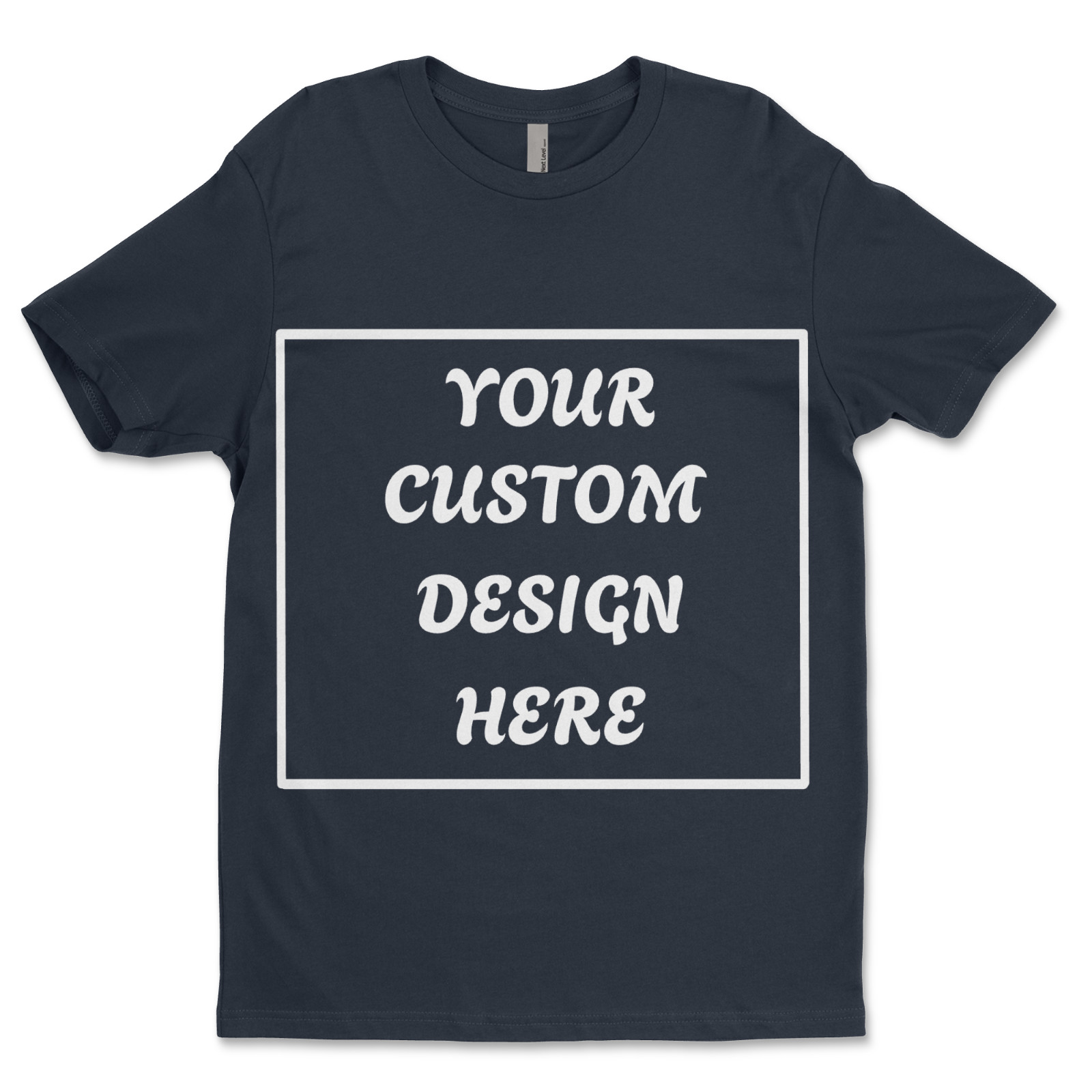 Personalized Custom T-ShirtCustomized w/Photo, Text, Logo DTF on nextlevel shirt gallery