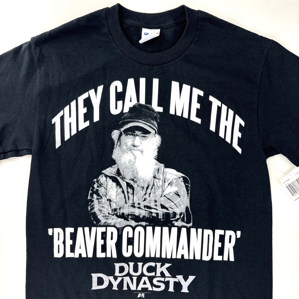 Rare Vintage 2012 Duck Dynasty Uncle Si Shirt Beaver Commander A&E TV New! Small