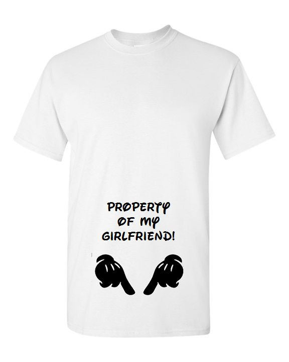 Property Of My Girlfriend Shirt Gift For Boyfriend Anniversary Tee Love Cupid gallery