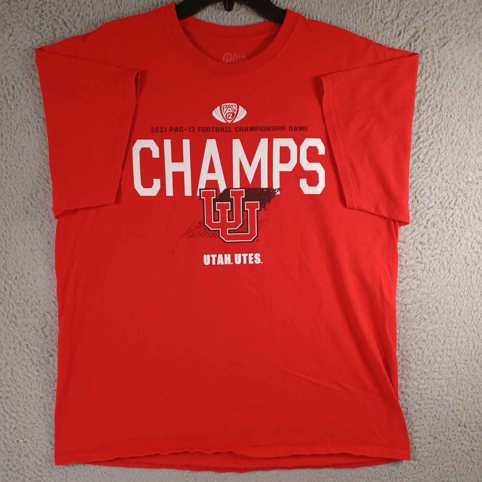 Utah Utes Blue 84 2021 PAC-12 Football Championship Game Size XL Locker Room