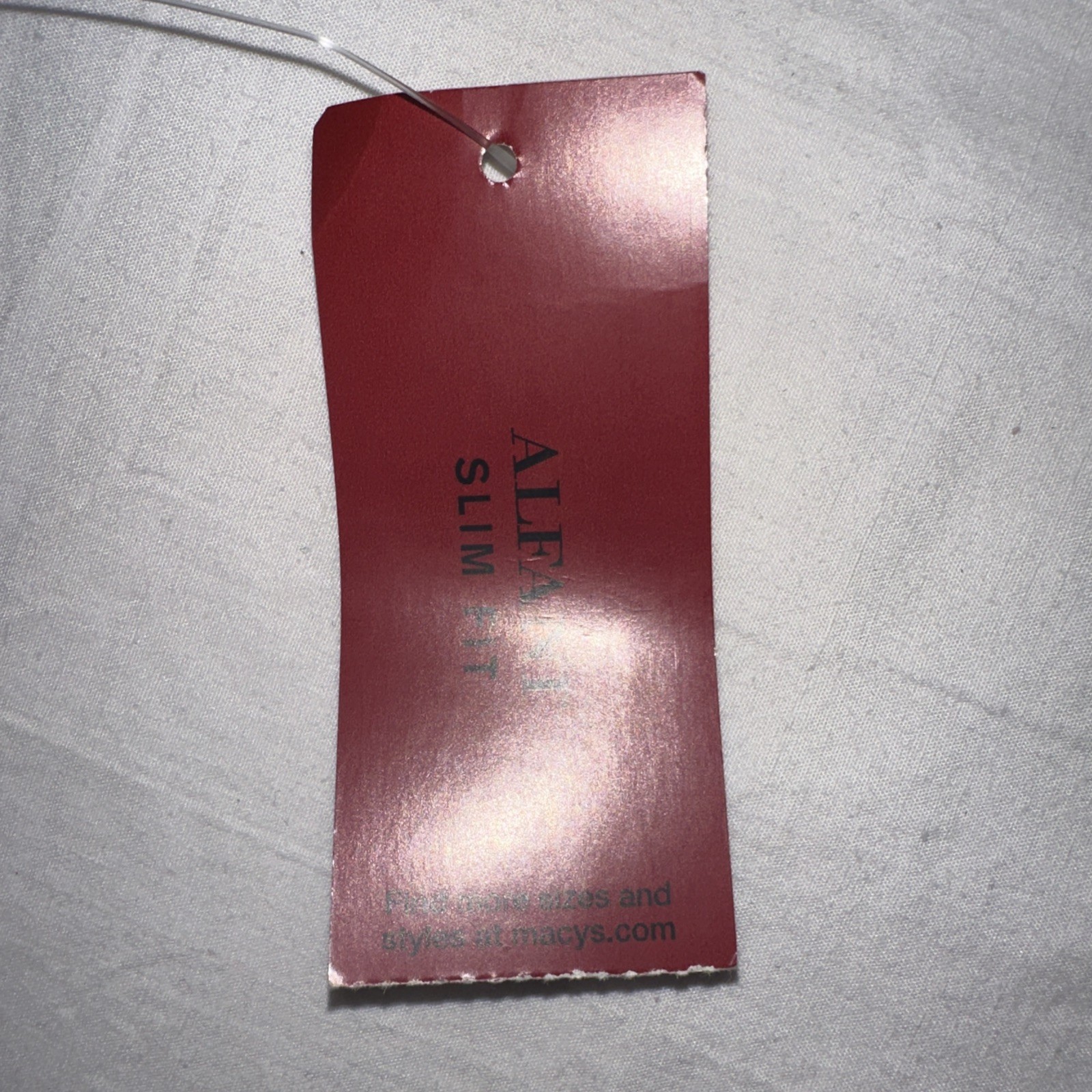 NWT Alfani Men’s 32 X 29 Gray Stretch Slim Fit Flat Front Dress Pants $60 gallery