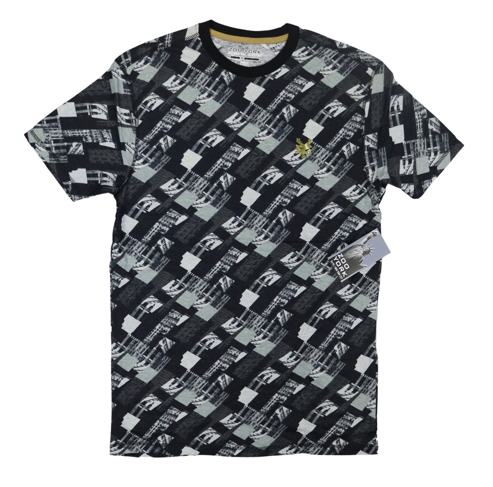 Zoo York City Vibes Graphic Crew Neck Short Sleeve Men’s Sleep T-Shirt NWT