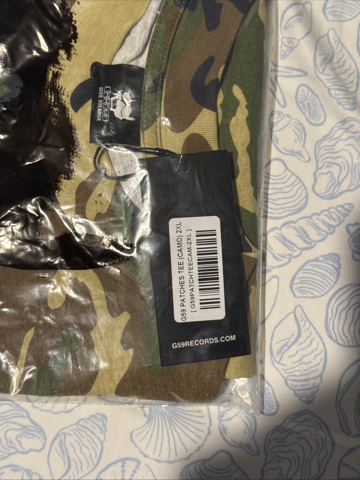 Brand New Authentic Suicideboys G59 PATCHES TEE Camp Sz XXL $uicideboy$ G59 gallery