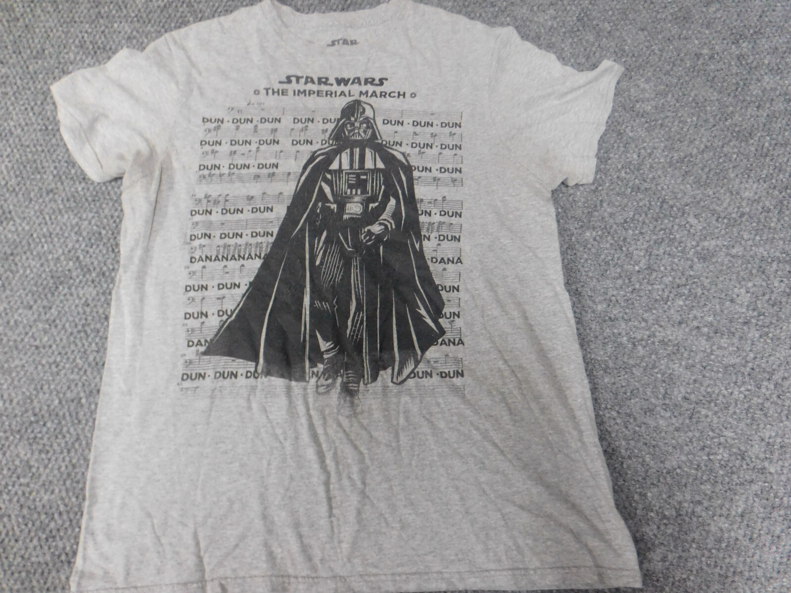 Star Wars Mens Shirt Medium Gray Darth Vador gallery