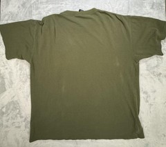 Vintage Wile E Coyote WB Studio Store T Shirt Mens XL Green MR BBQ Pocket
