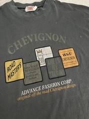 Men Archive Chevignon 90s Distressed Tee Legend Jacket Y2k Single Stitch Size M